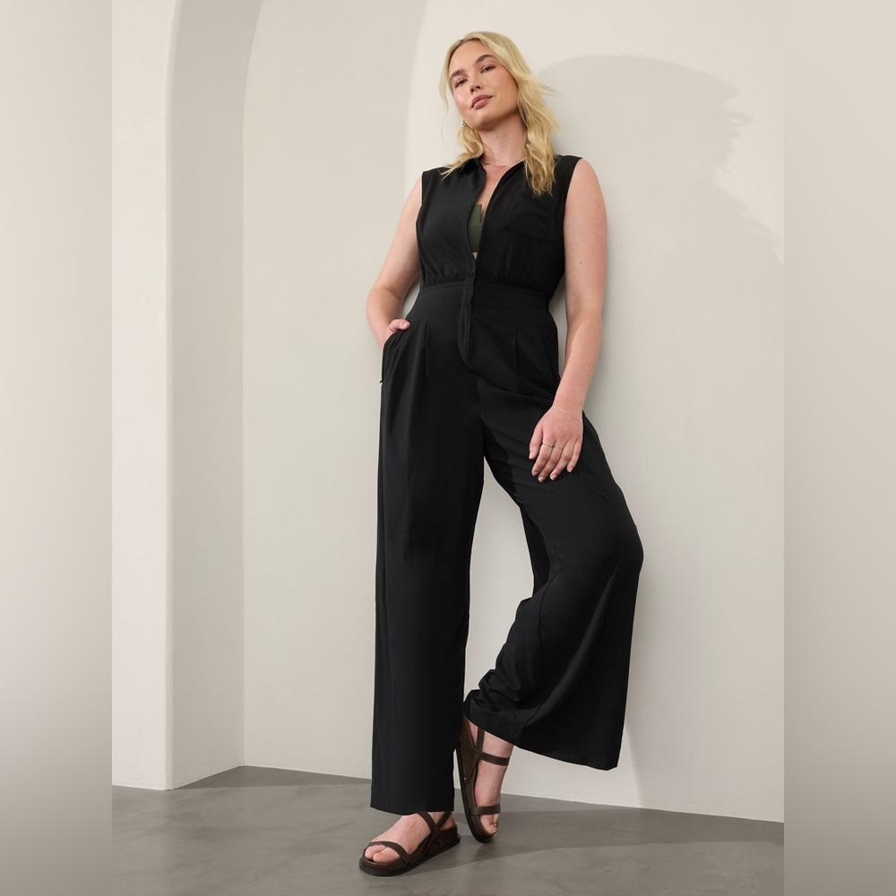 Athleta Brooklyn Wide Leg Jumpsuit